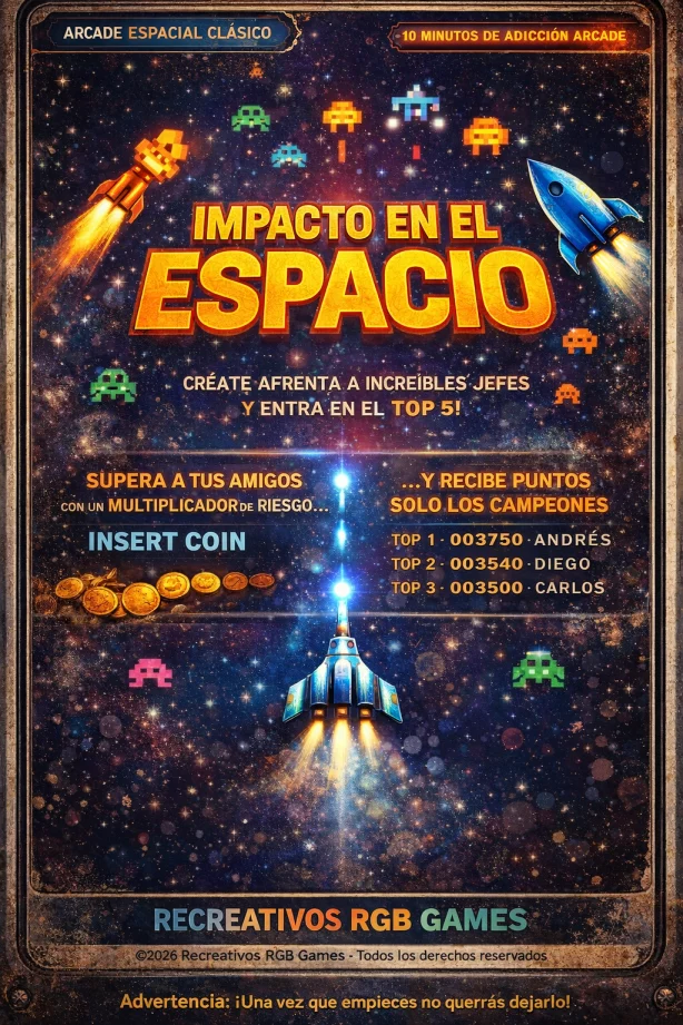 Impacto en el espacio