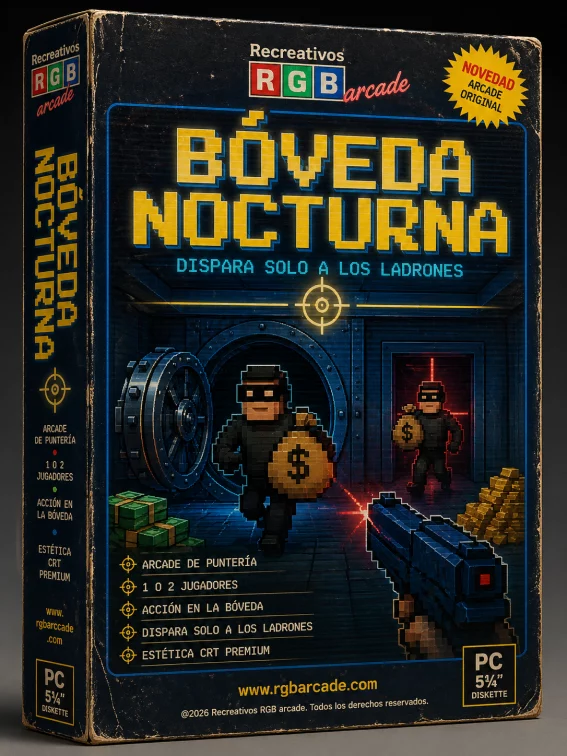 Bóveda  nocturna (Inspirado en Bank Panic)