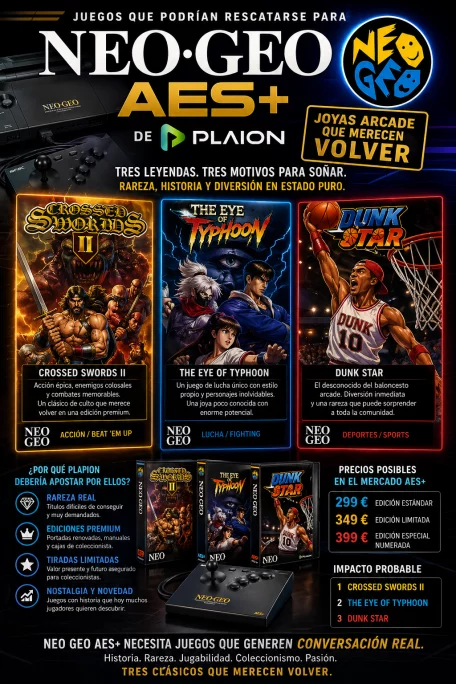 Neogeo aes+ PLAION