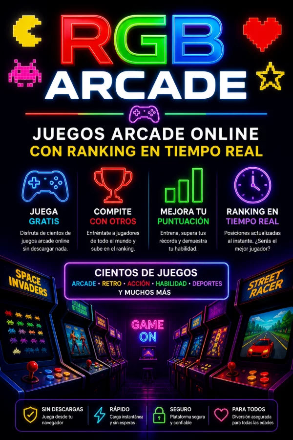 Juegos arcade online con ranking